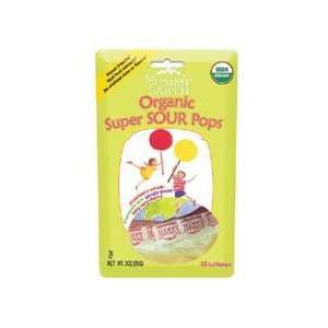 Yummy Earth Organic Super Sour Lollipop: Grocery & Gourmet Food