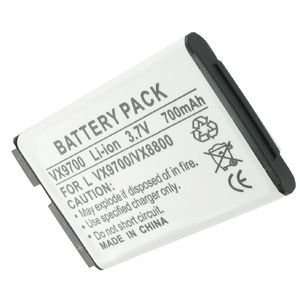  Li Ion Standard Battery for LG Dare VX9700 Phone 
