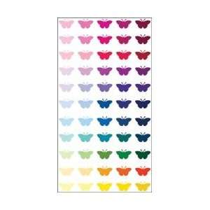   Classic Stickers Multi Color Butterfly Repeats