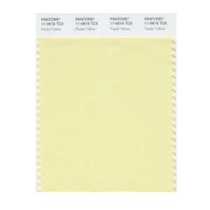  PANTONE SMART 11 0616X Color Swatch Card, Pastel Yellow 