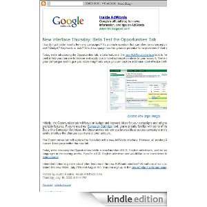  Google Inside AdWords: Kindle Store: Google