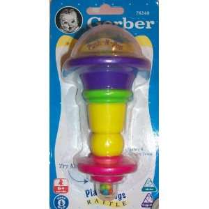  Gerber Push and Pop Play Things Rattle Toy: Toys & Games