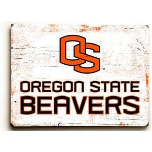    Wood Sign : Oregon State University Beavers: Home & Kitchen