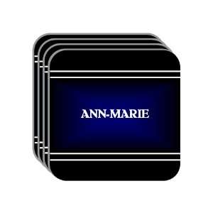  Personal Name Gift   ANN MARIE Set of 4 Mini Mousepad 