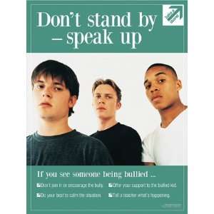   Super Size (48 x 64 in.) Anti bullying Vinyl Banner: Office Products