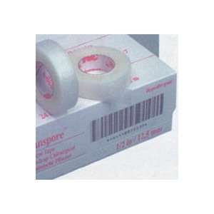 3M 1527 1 Tape Transpore Surgical LF Water Resistant 1x10yd Clr 12/Bx 