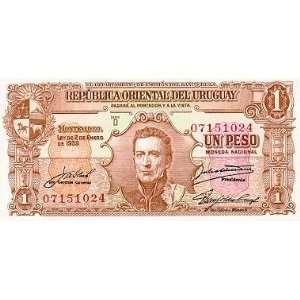  Uruguay L.1939 1 Peso, Pick 35c: Everything Else