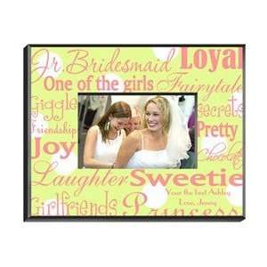  Junior Bridesmaid Picture Frame Personalized Everything 