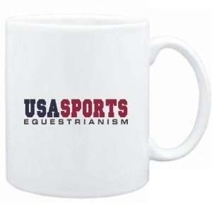  Mug White  USA SPORTS Equestrianism  Sports