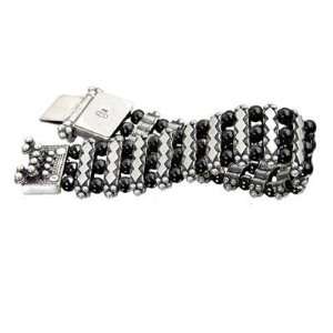  3 Row Ethnic Bracelet with Beads