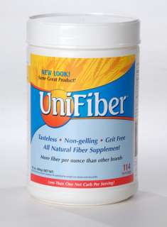 UniFiber is a unique natural fiber supplement. View larger . View 