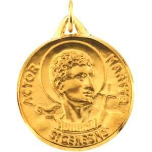   26.00 mm St.Genesius Medal   8.74 grams. 100% Satisfaction Guaranteed