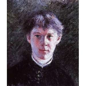   Inch, painting name Portrait of a Schoolboy, By Caillebotte Gustave