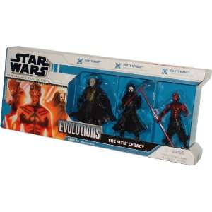  Star Wars 2008 The Legacy Collection Evolutions 3 Pack 4 