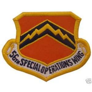  56th Special Operations Wing Patch Orange Twill 