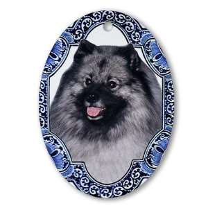  Delft Kees Keeshond Oval Ornament by CafePress: Home 