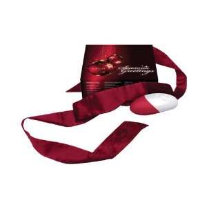 Lelo holiday promo, siri/intima silk blindfold set   red 