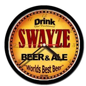  SWAYZE beer and ale cerveza wall clock: Everything Else