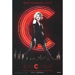  Chicago (Zellweger) 27 X 40 Original Theatrical Movie 