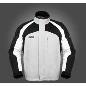   Cortech Journey 2.0 Mens Snow Jacket Silver/Black Small S 8700 0107 04