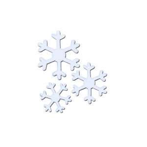  #0598 Snowflakes 2x 3 die $ 7.50 Arts, Crafts & Sewing