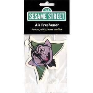 Sesame Street Count Head Air Freshener: Automotive