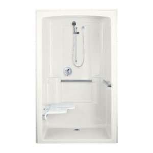   Freewill 52W x 37.5D x 84H White Acrylic Shower Unit 12111 C 0