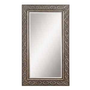   12812 Chalfonte Mirror in Antiqued Silver Leaf 12812