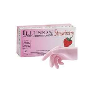   PT# # 1124991  Glove X Small Strawberry Illusion 100/Bx by, Glove Club