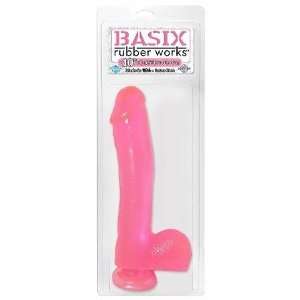  Basix 10 pink w/suction cup: Health & Personal Care