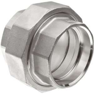   304 Cast Pipe Fitting, Union, Socket Weld, MSS SP 114, 1/4 Female