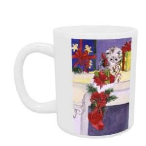   and the Christmas Stocking by Diane Matthes   Mug   Standard Size