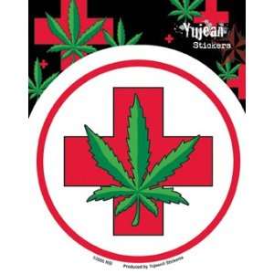  Medical marijuana STICKER pot 