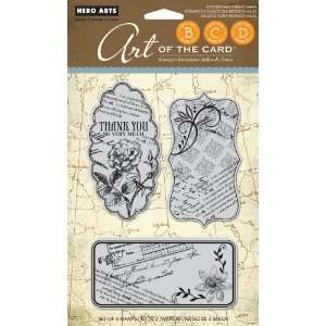  Hero Arts Rubber Stamps Art of the Card Le Journal Cling 