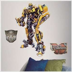   Bumblebee Peel & Stick Giant Wall Decal   US/MEXICO: Toys & Games