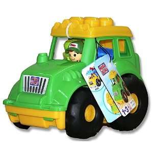  Mega Bloks Playn Go Lil Tractor Green and yellow: Toys 