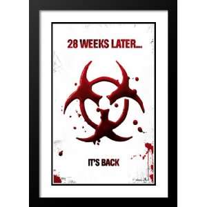  28 Weeks Later 32x45 Framed and Double Matted Movie Poster 