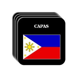  Philippines   CAPAS Set of 4 Mini Mousepad Coasters 