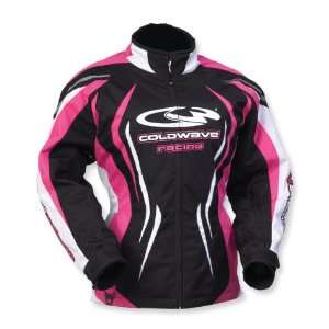  COLDWAVE SNO ICE WOMENS SNOWMOBILE JACKET PINK XL 