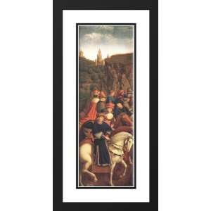   Double Matted The Ghent Altarpiece The Just Judges