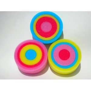  Circle Bath Sponges: Toys & Games