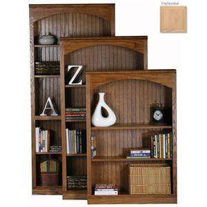  Coastal 29360NGUN 60 in. Open Bookcase   Unfinished: Home 