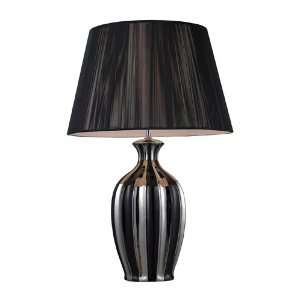   Dimond D1445 Olyphant Table Lamp, Chrome and Black: Home Improvement