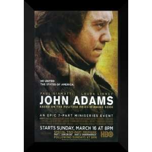  John Adams 27x40 FRAMED TV Poster   Style A   2008: Home 