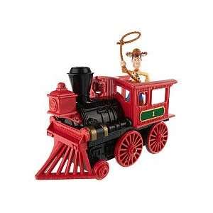  Disney Pixar Toy Story Pull and Go TRAIN w/exclusive Woody 