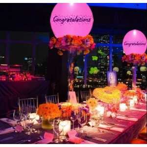  Centerpiece Package Deal: Lighted Floating Balloon (5 