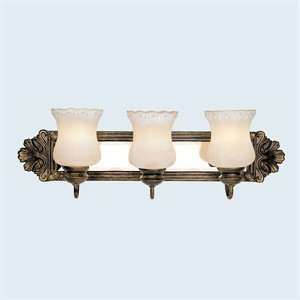  Livex Lighting 1603 50 Estate Vanity Light, Moroccan Gold 