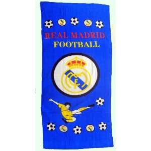  Real Madrid 57x25 Beach Towel: Sports & Outdoors