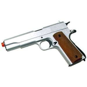  UTG Airsoft UHC 1911 Spring Airsoft Pistol   Silver 