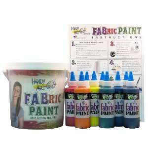  Handy Art by Rock Paint 885 050, 4 Ounce Sparkle Fabric 